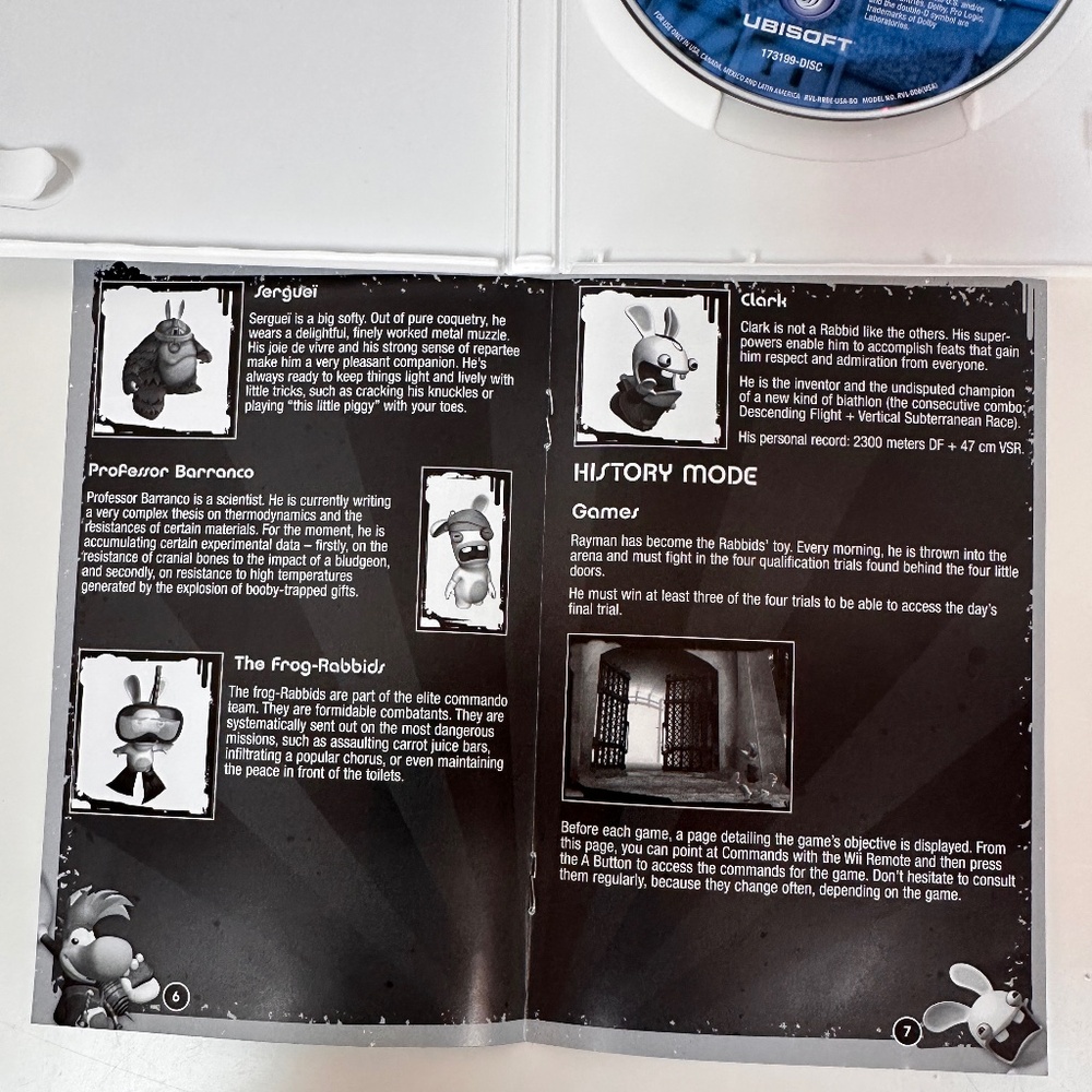 Rayman Raving Rabbids Game for Nintendo Wii - Picture 9 of 10